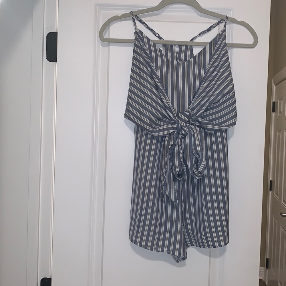 Show me your Mumu romper tie front size x-small